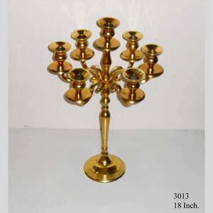 Candélabre en verre cristal royal à 5 bras, support de bougies de luxe pour mariage, fête et décoration festive - Product Image 3