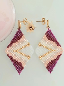 Versatile Design Beaded Earrings All Occasion Beaded Earrings Smooth Finish Beaded Earrings Wholesale Factory Beaded Earrings - Product Image 5