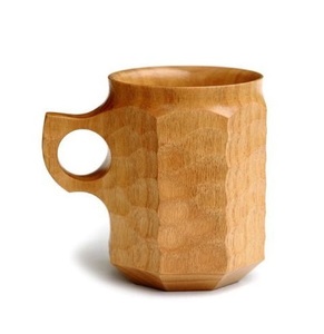 Mug à café en bois massif, fait main, tasse en bois naturel, design rustique, mug écologique pour usage en café - Product Image 3