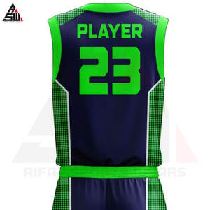 Ensemble d'uniformes de basketball haut de gamme : Maillot sans manches haute performance et short en maille respirante pour le jeu en intérieur et en extérieur - Product Image 5
