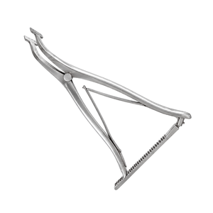 Écarteur de lamelles en acier inoxydable, manuel, réutilisable, pour chirurgie de la colonne vertébrale, certifié ISO13485, Ariston International - Product Image 1