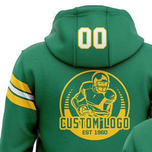 Sweat-shirts d'équipe sportive personnalisés par sublimation, sweat-shirt personnalisé avec le nom du club, sweat-shirt d'entraînement en polaire 100% polyester, fabricant OEM ODM - Product Image 2