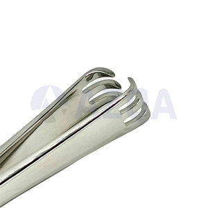 คีมจับมดลูกสแตนเลสแบบตรง ขนาด 9 นิ้ว ฟัน 3x3 สำหรับการผ่าตัดทางนรีเวช - Product Image 3