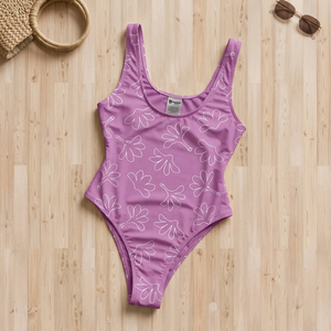 Traje de Baño Personalizado de Corte Alto para Mujer, Fabricante de Ropa de Playa con Cuello Redondo - Product Image 6