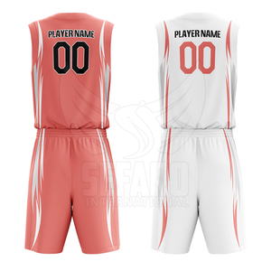 Uniforme de Baloncesto Reversible de Diseño Nuevo, Servicio OEM, Superventas - Product Image 2