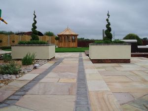 Contemporary <b>Stone</b> <b>Paving</b> Slabs For Courtyard Durable Outdoor Flooring Solution - Product Image 1