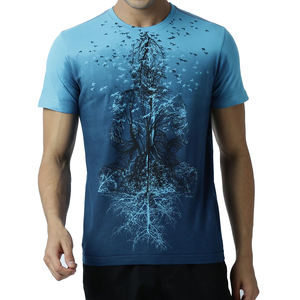 Camisetas de Hombre Más Vendidas, Tallas Grandes, Logotipo Personalizado, Lona Blanca 100% Algodón, Alta Calidad, Manga Corta, Bolsillo Personalizado, Último Diseño - Product Image 1