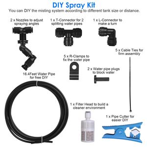 Sistema di Nebulizzazione Intelligente per Rettili con Timer Touch Screen, Ugelli Regolabili a 360 Gradi, Portata di 5 Metri, Umidificatore Smart per - Product Image 5