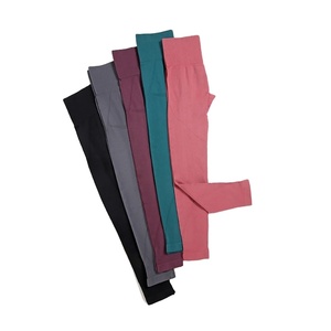 Pantalon de yoga WAREBALL taille haute, legging de sport sans couture pour femme, contrôle du ventre, course et entraînement - Product Image 1