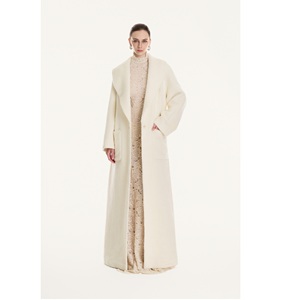 ชุดเดรสแฟชั่นสตรีระดับไฮเอนด์ LILIAN HALTER-NECK LONG DRESS ประดับลูกไม้คริสตัล ทรงเข้ารูป เนื้อผ้านุ่มพิเศษ ชุดเดรสลำลองสำหรับผู้หญิง - Product Image 3