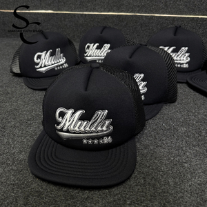 Gorras Trucker Personalizadas de Malla de Alta Calidad, 6 Paneles, Bordadas, Estilo Casual, Ajustables, OEM ODM - Product Image 6