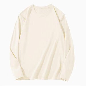 Camiseta de Manga Larga para Hombre, Estilo Urbano, Cuello Redondo, Algodón, Informal, Transpirable, para Uso Diario - Product Image 4