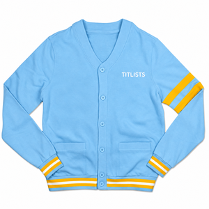Suéteres Largos de Alta Calidad con Cuello en V para Unisex, Ideales para Hermandades, Fraternidades, Escuelas, Colegios y Universidades - Product Image 1