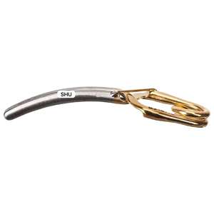 Clip d'occlusion temporaire de type Yasargil 11 mm légèrement courbé en acier inoxydable Instruments chirurgicaux OEM pour neurochirurgie - Product Image 1