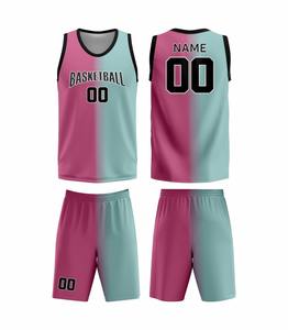 Uniformes de Baloncesto Personalizados OEM para Equipos, Bordado Tackle Twill, Malla de Secado Rápido, Venta al Por Mayor - Product Image 2