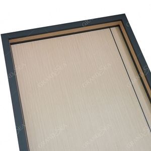 Puertas Interiores Personalizadas en Oferta, Puerta Corredera Ahorradora de Espacio, Combinación de Vidrio y Madera para Sala de Estar - Product Image 4