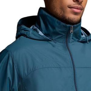 Chaqueta Cortavientos de Invierno con Capucha para Hombre, de Alta Calidad, Ligera, Impermeable y Transpirable, 100% Premium, de SMART SHINE ENTERPRISES - Product Image 5