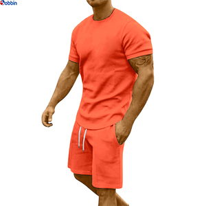 Conjunto Deportivo Corto Personalizado para Hombre, Talla Grande, Cómodo y Transpirable, Conjunto de Pantalones Cortos de Algodón Unisex, Nueva Colección de Verano - Product Image 6