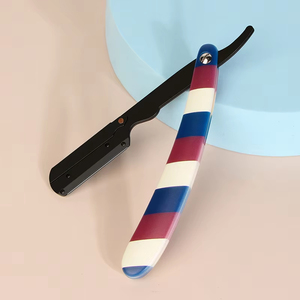 Barber Razor Classic Quality Shaving Razor Folding Safety Razor <b>Edge</b> Barber Razor Stainless Steel Vintage Shaving <b>Tool</b> - Product Image 1