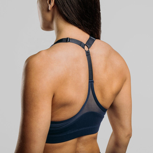 Soutien-gorge de sport pour femmes, yoga, fitness, matériaux légers de haute qualité, sexy et élégant, avec logo et couleur personnalisés sur le devant, avec OEM ODM - Product Image 5