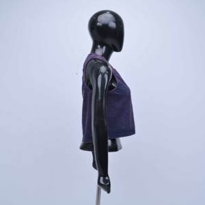 Débardeur personnalisé de qualité supérieure pour femmes, col rond, sans manches, style décontracté pour la gym, en coton délavé vintage, coupe courte, pour fabricants - Product Image 6