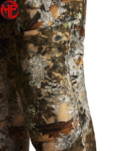 Pantalon cargo tactique de chasse camouflage pour homme Hexaplus, imperméable, respirant, extensible, polyester/coton, randonnée, camping, automne - Product Image 4