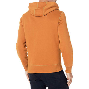 Free Design Street Style Oversized Heavyweight Men's <b>Zipper</b>-Up Anti-pilling Solid Winter Fleece Lined <b>Hoodie</b> 100% Cotton <b>Black</b> - Product Image 5
