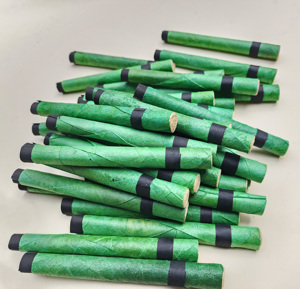 Rouleaux de feuilles de palmier multicolores de luxe paon vert perroquet vert violet cerise blanc doré bleu jaune arôme naturel beauté - Product Image 1