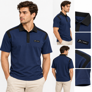 Camiseta Polo para Hombre al por Mayor, Tela Piqué Premium, Logotipo Personalizado, Fabricante de Ropa Deportiva y Casual - Product Image 4