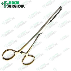 Allis คีมหนีบเนื้อเยื่อโลโก้แบบกำหนดเองเครื่องมือผ่าตัดใหม่พร้อมวัสดุเหล็กแบบแมนนวล - Product Image 3