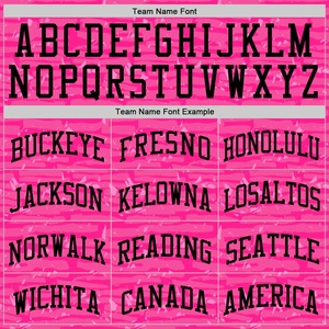 Camiseta de baloncesto rosa personalizada, nombre del equipo sublimado, número, camiseta sin mangas unisex para adultos que absorbe la humedad, para todas las estaciones - Product Image 2
