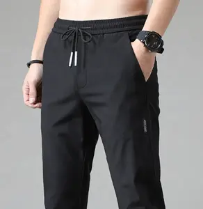 新款批发高品质定制标志宽松透气修身休闲裤夏季薄裤男士运动裤可选。