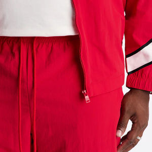 Conjunto Deportivo de Invierno para Hombre, Corte Ajustado, Color Sólido, Personalizable al Por Mayor, con Pantalón de Nylon Ecológico en Bloques de Color - Product Image 6