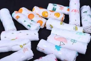 Bavoirs pour bébé en mousseline de coton 100% silicone, antibactériens, fermeture à bouton, 4 couches, tissu doux et absorbant, doublure en coton pour nouveau-nés - Product Image 5