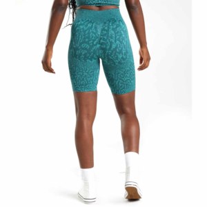 Shorts Deportivos de Cintura Alta para Mujer, Tejidos, Transpirables, con Cintura Elástica, 100% Algodón, Estilo Urbano - Product Image 3
