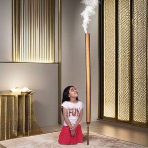 Bâton d'encens de 5 pieds de meilleure qualité 16 heures de longue durée avec un parfum aromatique agréable Nouvelle arrivée prix d'usine en gros - Product Image 6