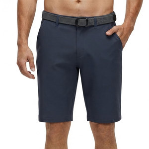 Shorts de golf de haute qualité pour hommes, longueur au-dessus du genou, en mélange polyester et élasthanne, séchage rapide, prix de gros. - Product Image 1