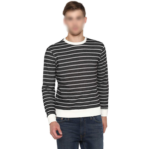 Sudadera para hombre con logo personalizado impreso, producto de la más alta calidad, sudadera de cuello redondo de forro polar grueso para hombre - Product Image 1