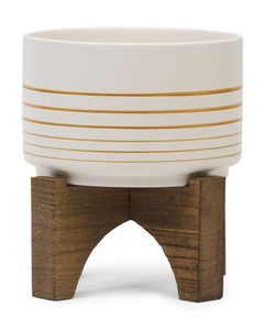 White Ceramic Flower <b>Pot</b> Geometric Pattern Planter Modern <b>Succulent</b> Planter Desktop Decor - Product Image 6