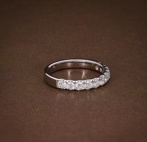 Anillo de Compromiso Vintage de Plata de Ley 925 con Diamante Certificado por IGI para Aniversario y Boda - Product Image 3