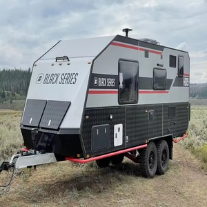 Vente en gros de caravanes familiales de haute qualité, conformes aux normes australiennes, tout-terrain, 22 pieds, avec cuisine coulissante. - Product Image 6