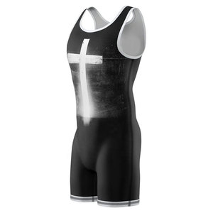 Sublimated <b>Wrestling</b> <b>Singlets</b> for <b>Men</b> Training Wear High Quality Breathable Stretch Quick Dry Lightweight <b>Wrestling</b> Uniform - Product Image 4