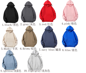 Custom Printed Terry Long Sleeve Crewneck Sweatshirt OEM Service Unisex Plus Size <b>Men's</b> Hoodies Custom <b>Pullover</b> Hoodies Custom - Product Image 5