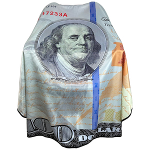 Capa de Barbero Profesional Personalizada con Cierre en el Cuello, Impresión por Sublimación, Accesorios de Barbería, Venta Caliente - Product Image 6