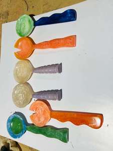 Cucharas de Resina Ligeras y Resistentes que Reducen los Costos de Envío por Roturas |   Espejo de Resina Epoxi Hecho a Mano, No Tóxico y Ecológico - Product Image 3