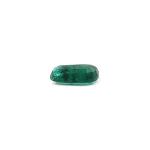 Loose 3.95 Ct Zambian Emerald Cut Synthetic Gemstone 8x10mm for Fine Jewelry - Product Image 3