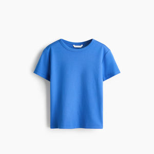 Camiseta de Algodón Puro para Mujer, Corte Holgado, Informal, Manga Corta, Sensación Suave, para Uso Diario en Verano - Product Image 2