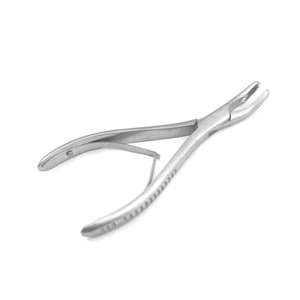 Pinces à os Luer 16 cm courbées, instrument chirurgical orthopédique à double action en acier inoxydable pour la chirurgie - Product Image 1