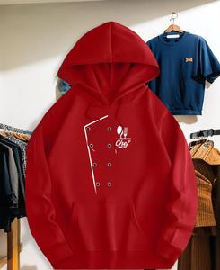 Stylish and Cozy Women's Winter Hoodie 100% Cotton Embroidered & Digital Printed for Winter Wear - Product Image 1