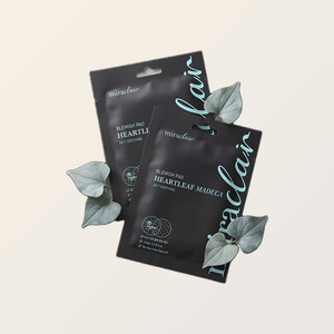 toner face Miraclair Korean Heartleaf Madeca Blemish <b>Pad</b> 2 Sheets Pack Made in Korea White Botanical Extract - Product Image 2